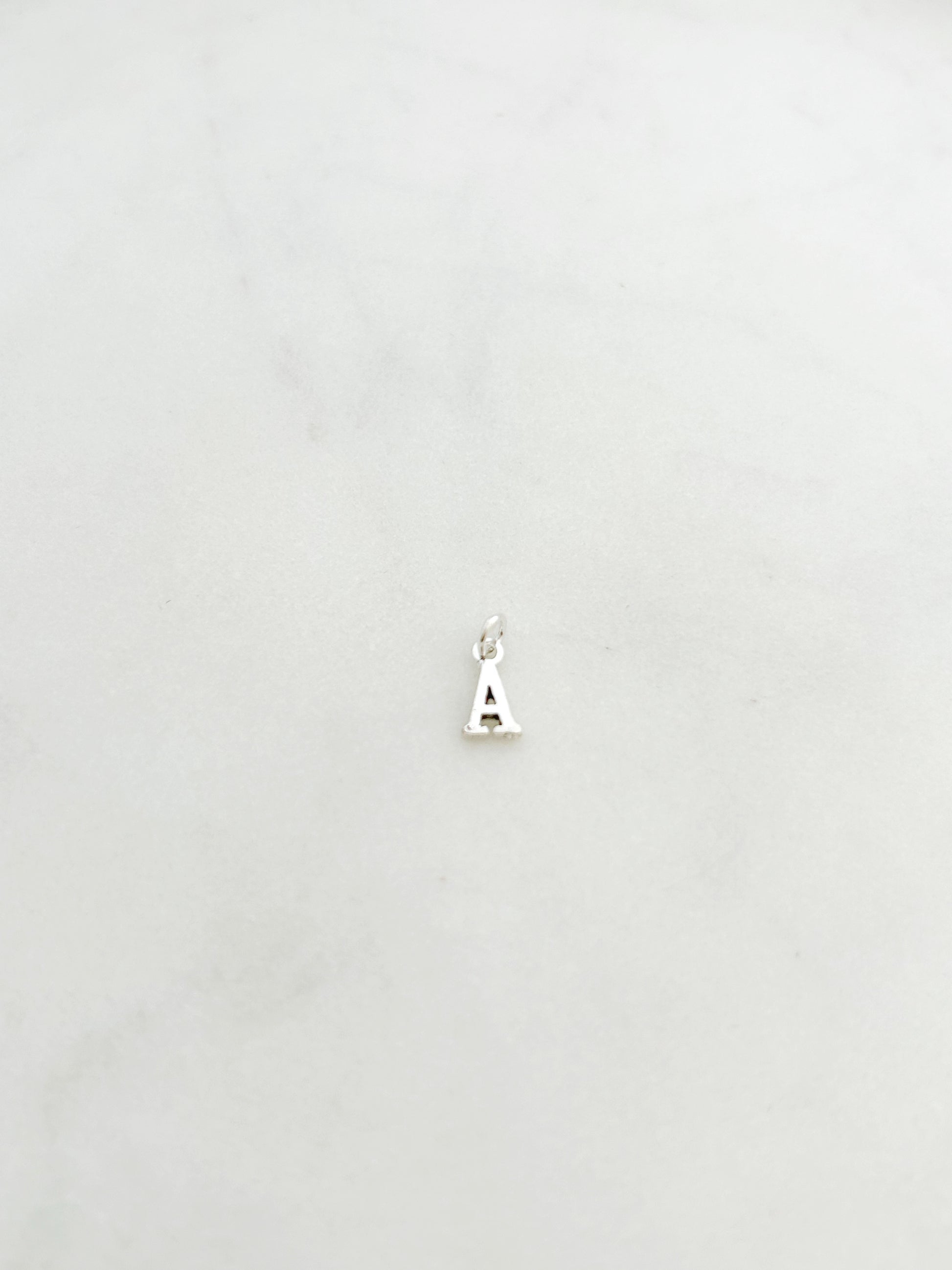 cadena de plata 925 para mujer estrella de plata 925, inicial A de plata , joyas de plata para mujer, accesorios