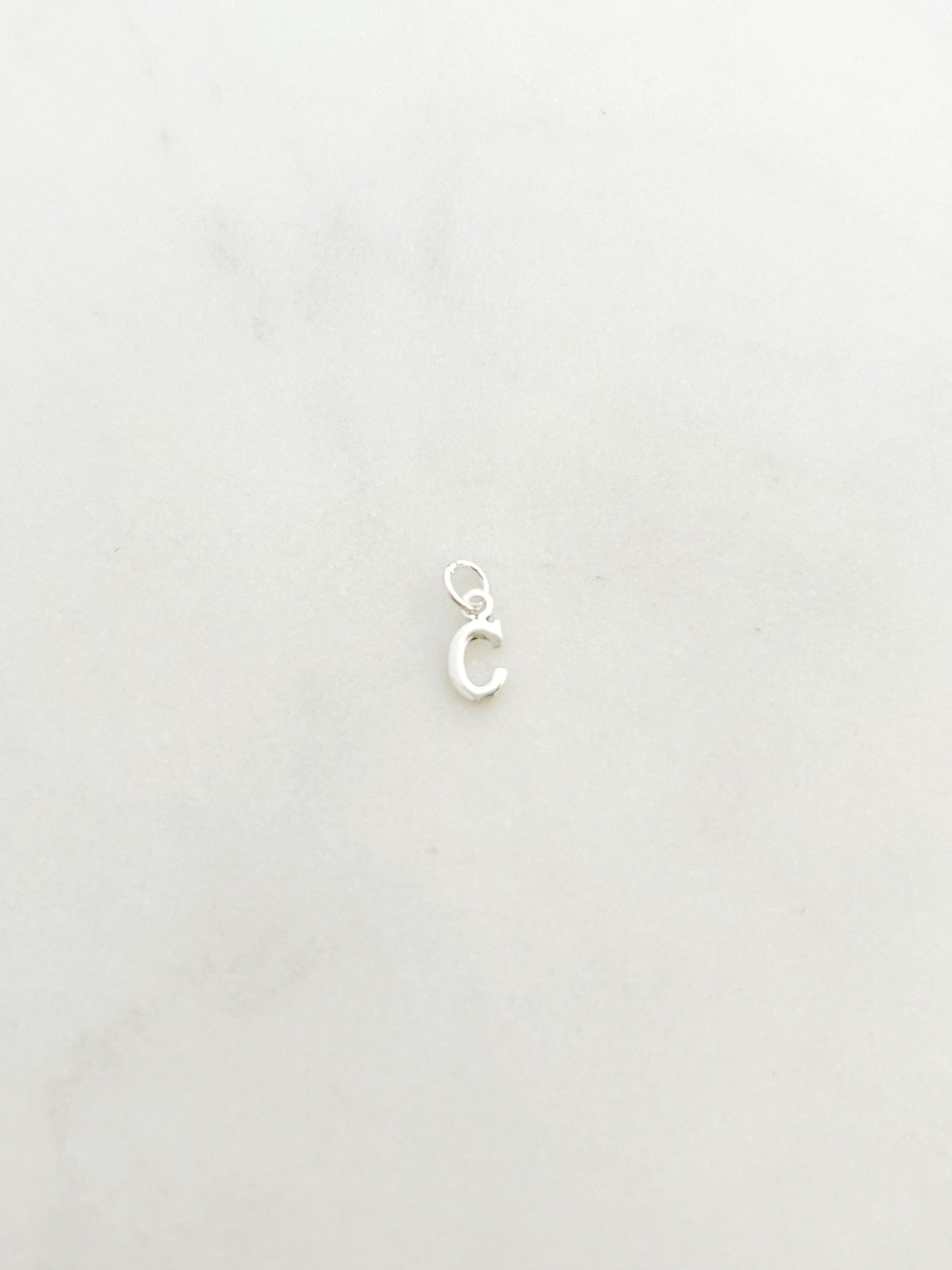 cadena de plata 925 para mujer estrella de plata 925, inicial C de  plata , joyas de plata para mujer, accesorios