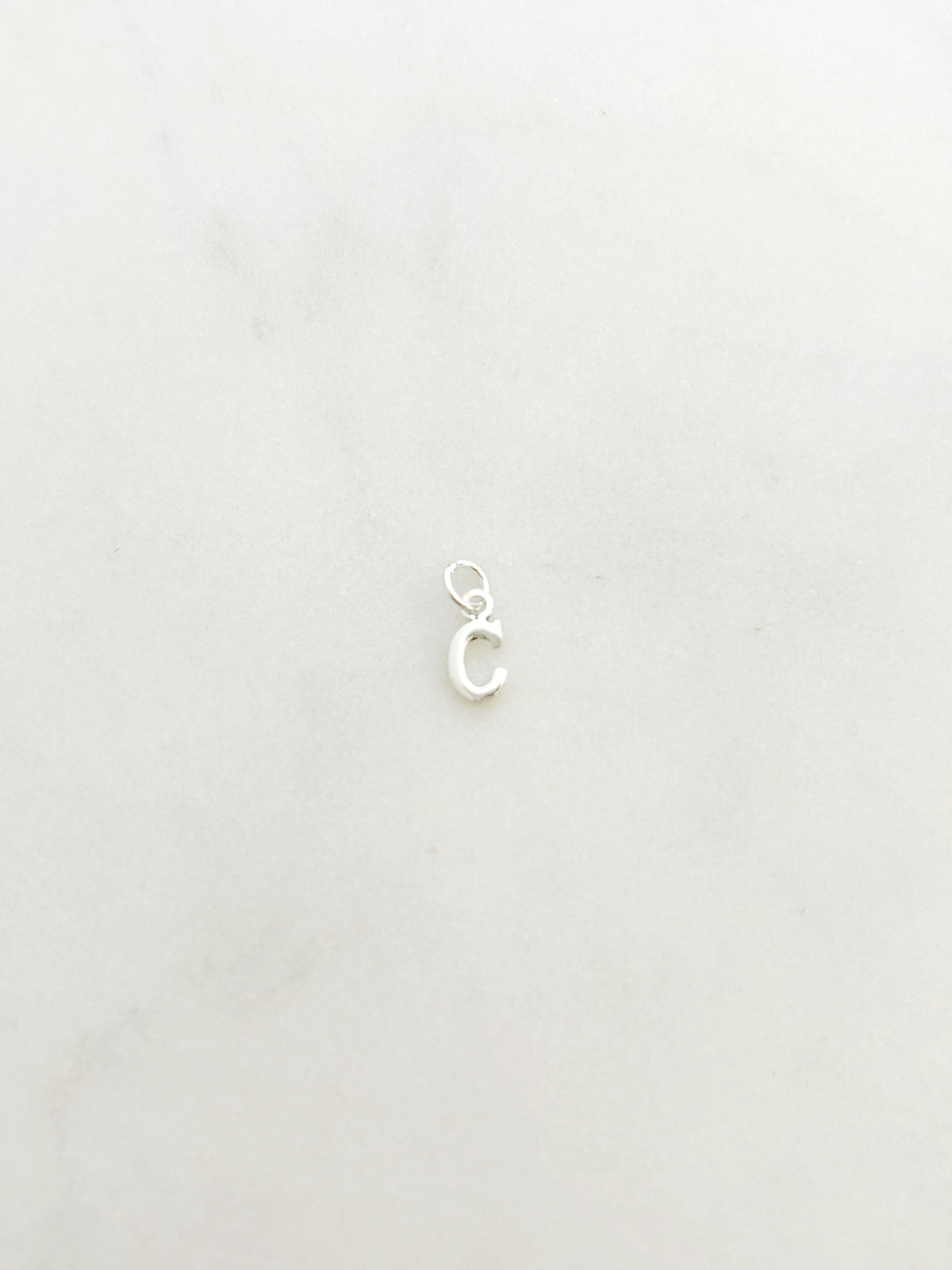 Letra C Plata 925