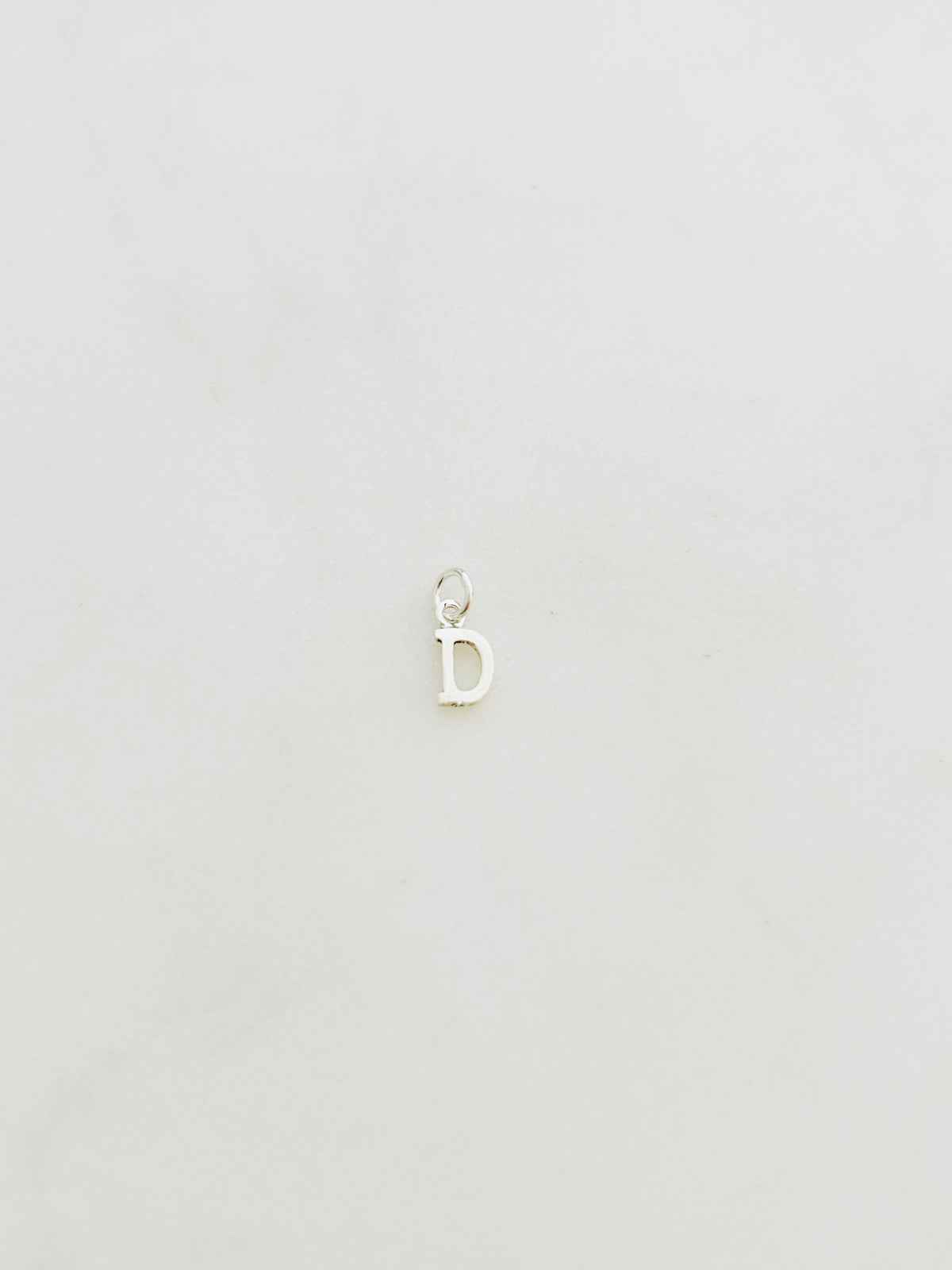 Letra D Plata 925