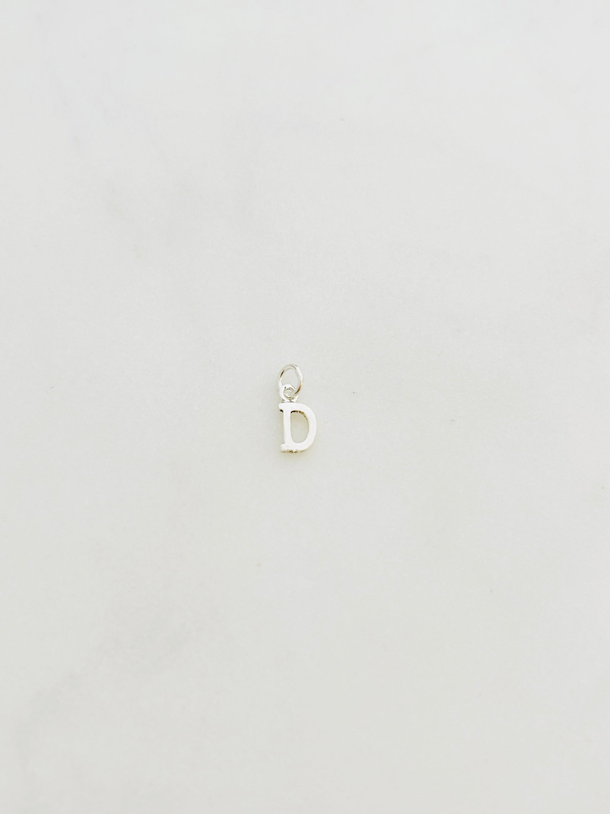 Colgante Letra C de Plata 925 para collar , joyas de plata para mujer, accesorios