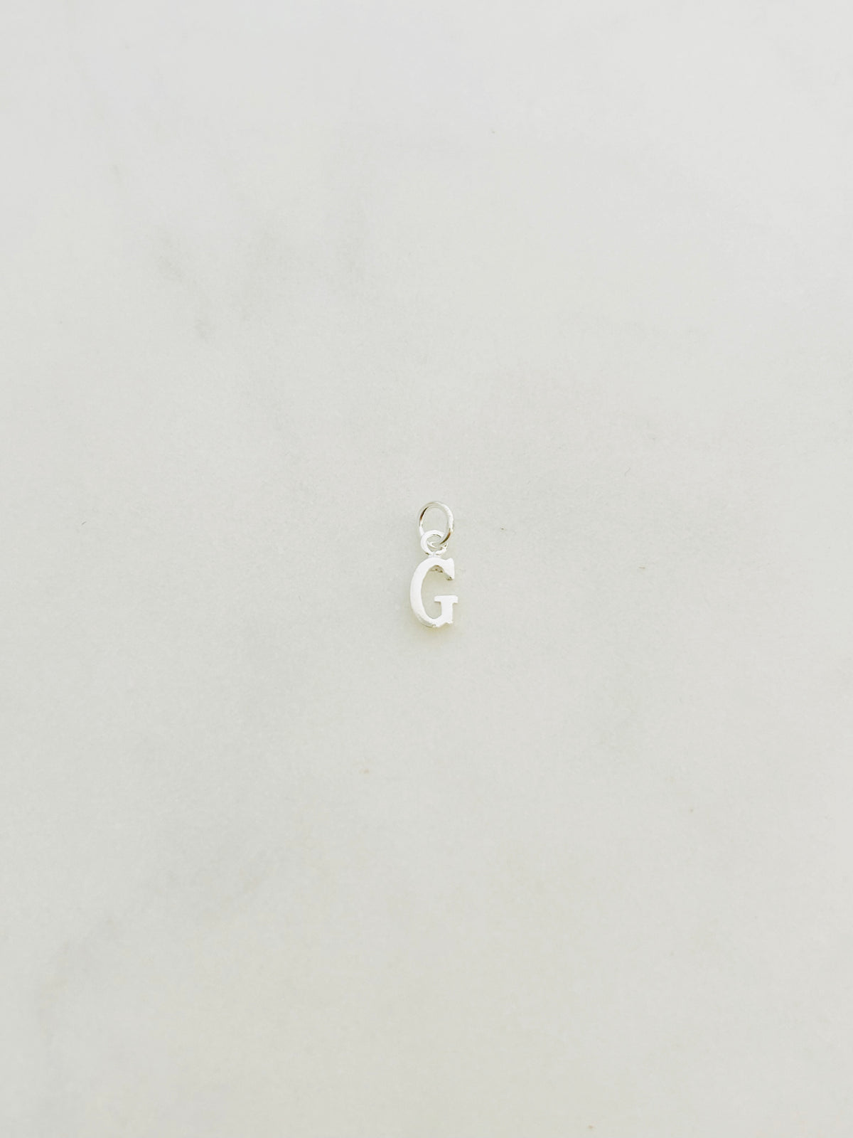 Letra G Plata 925
