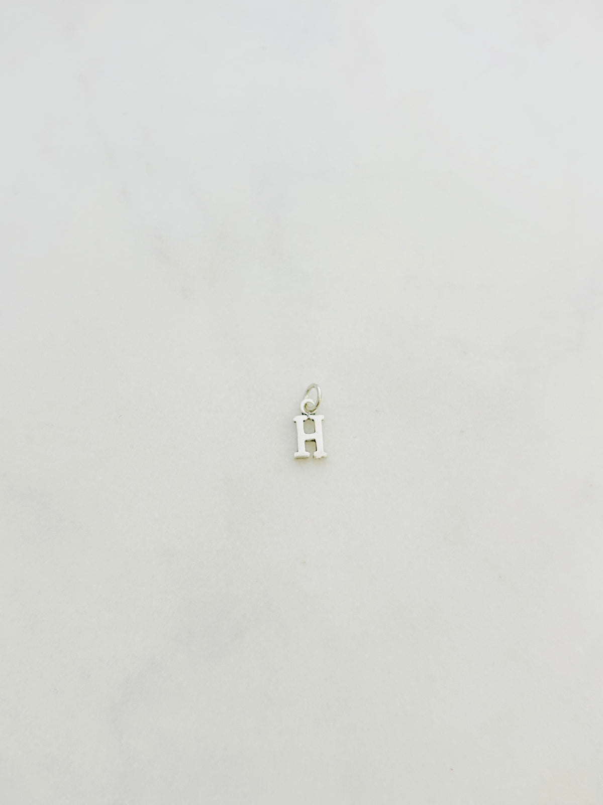 Letra H Plata 925