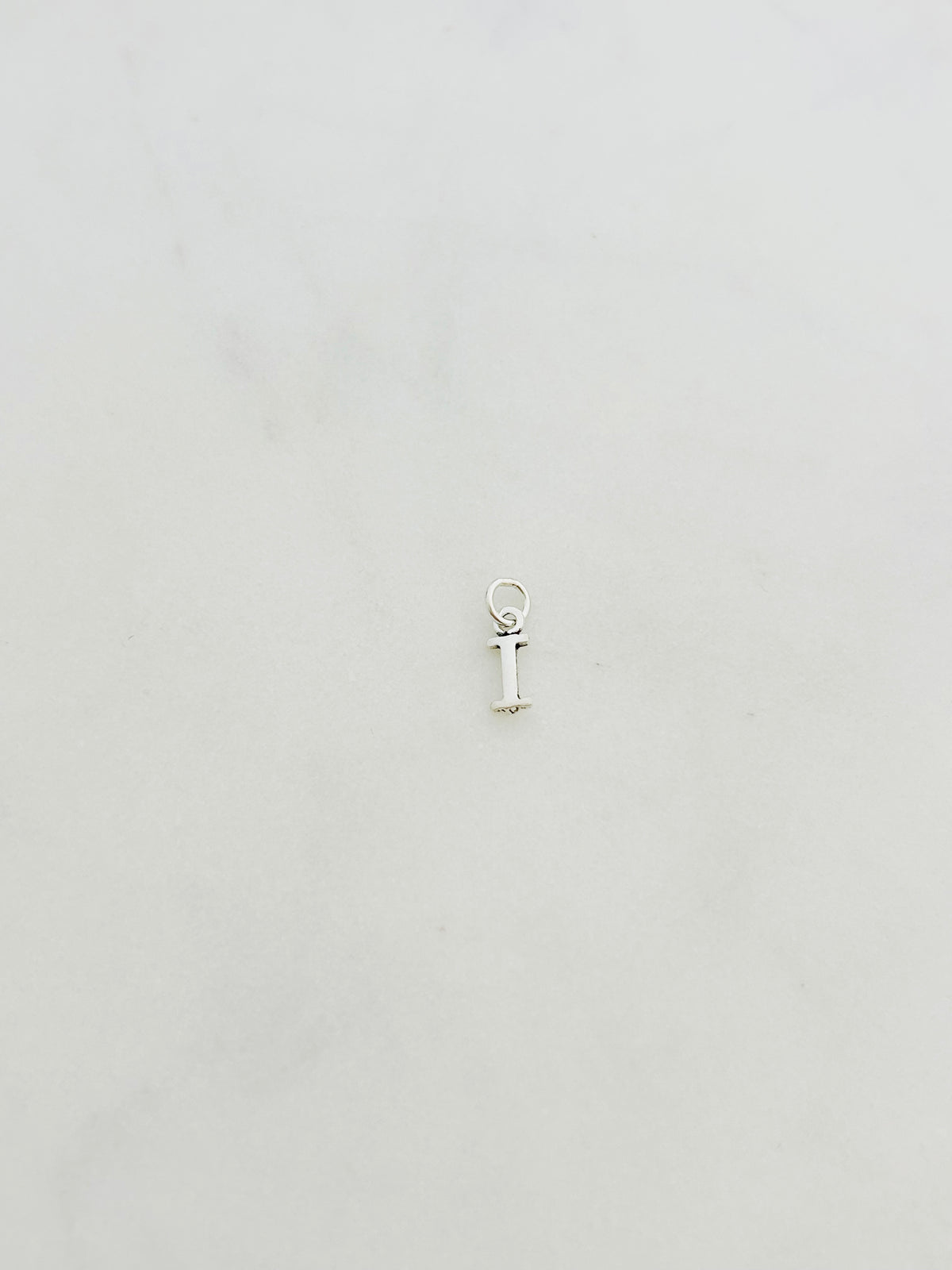 Letra I Plata 925