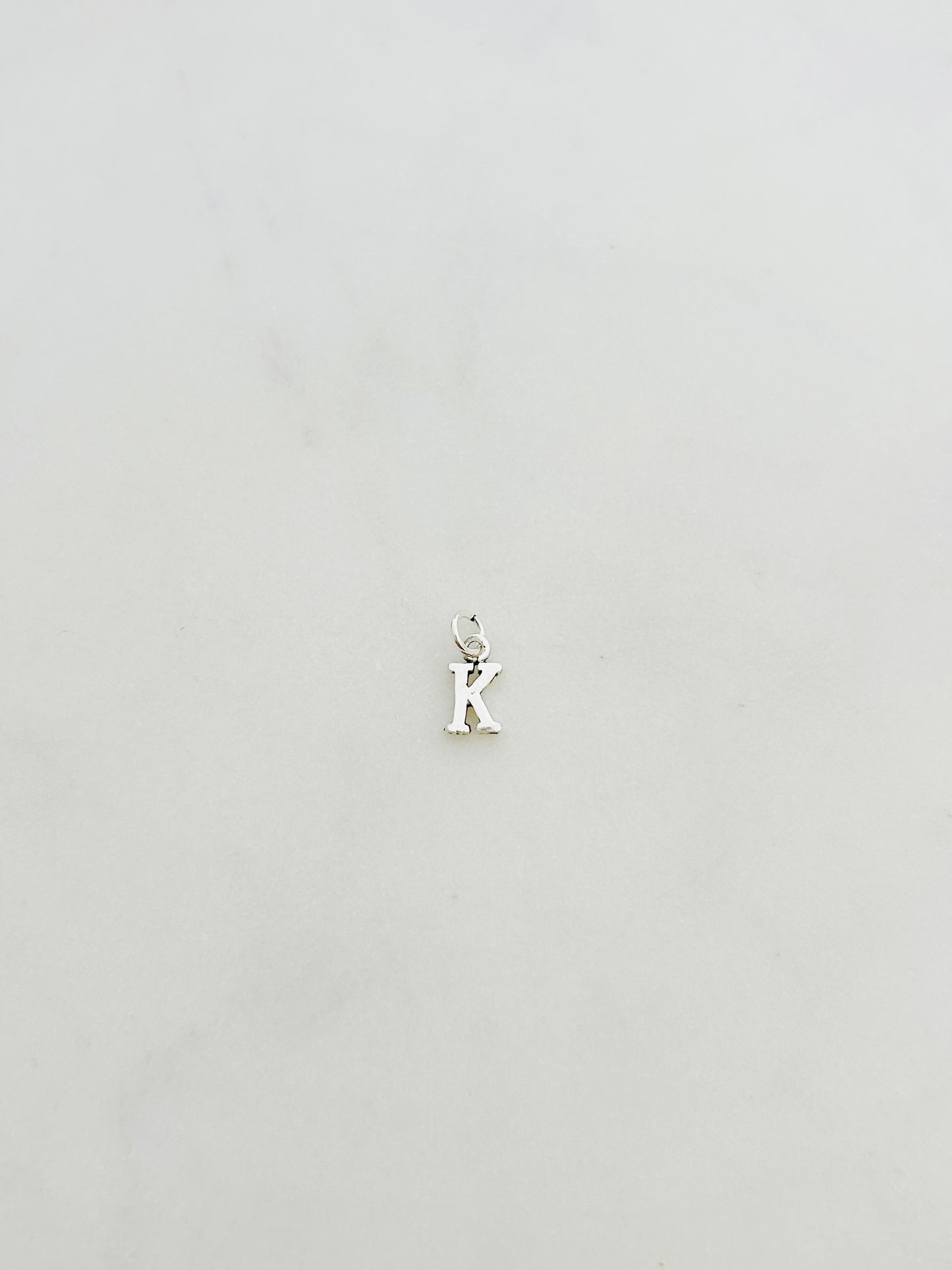 cadena de plata 925 para mujer estrella de plata 925, inicial K de plata , joyas de plata para mujer, accesorios