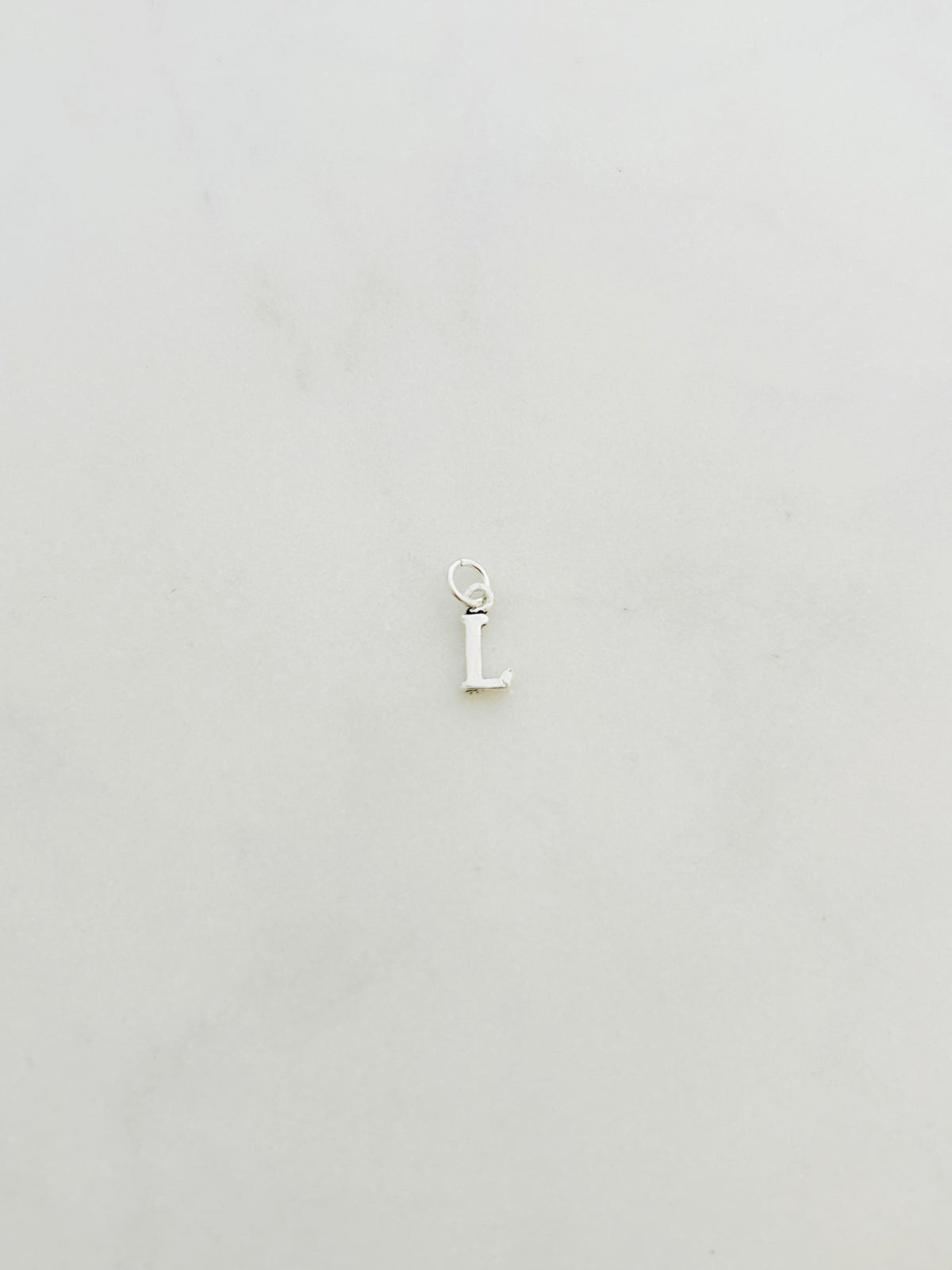 Letra L Plata 925