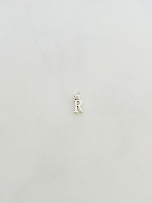 Colgante Letra R de Plata 925 para collar , joyas de plata para mujer, accesorios