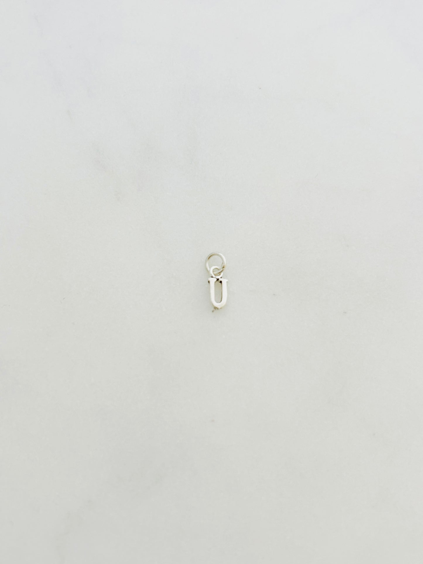 cadena de plata 925 para mujer estrella de plata 925, inicial U de plata , joyas de plata para mujer, accesorios