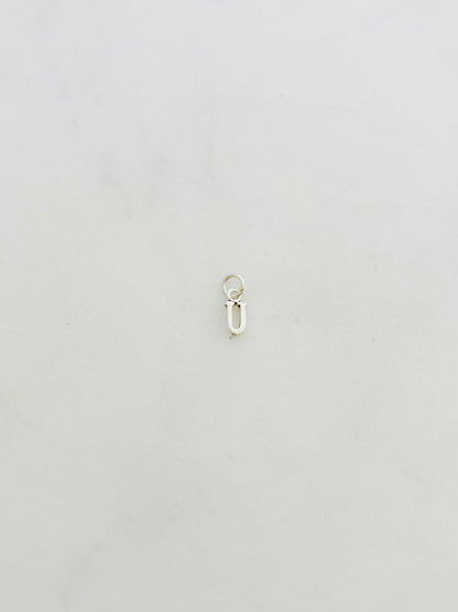 cadena de plata 925 para mujer estrella de plata 925, inicial U de plata , joyas de plata para mujer, accesorios