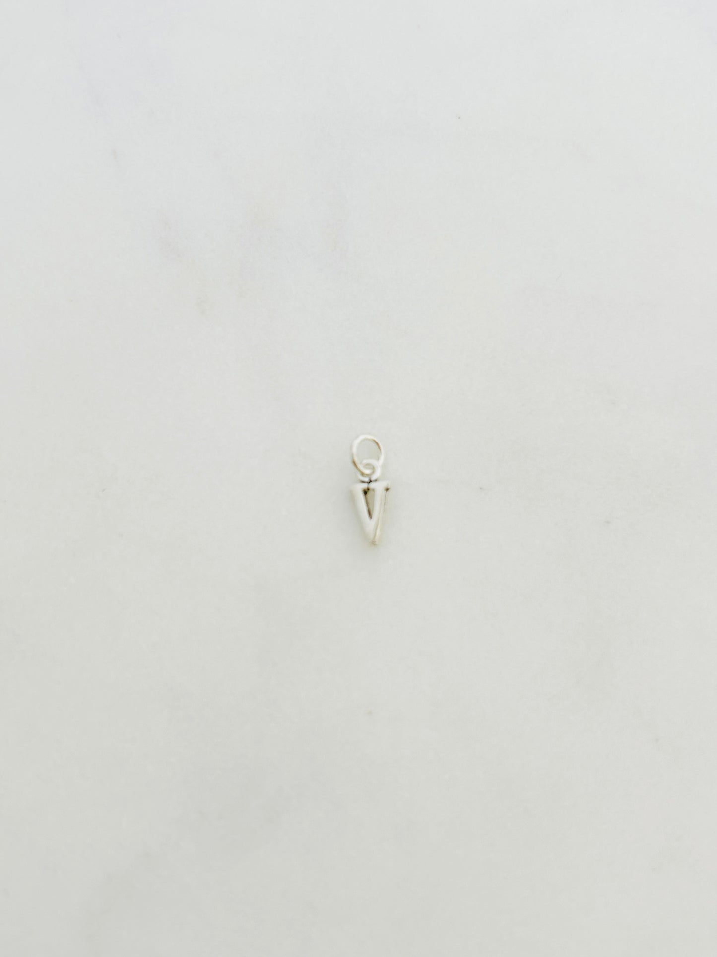 cadena de plata 925 para mujer estrella de plata 925, inicial V de plata , joyas de plata para mujer, accesorios